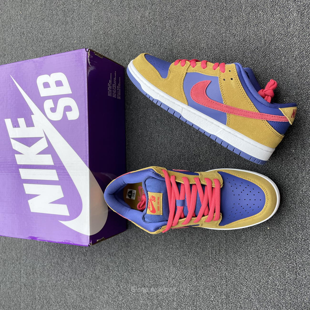 Nike Sb Dunk Low Reverse Papa Bear Bq6817 700 (12) - newkick.org