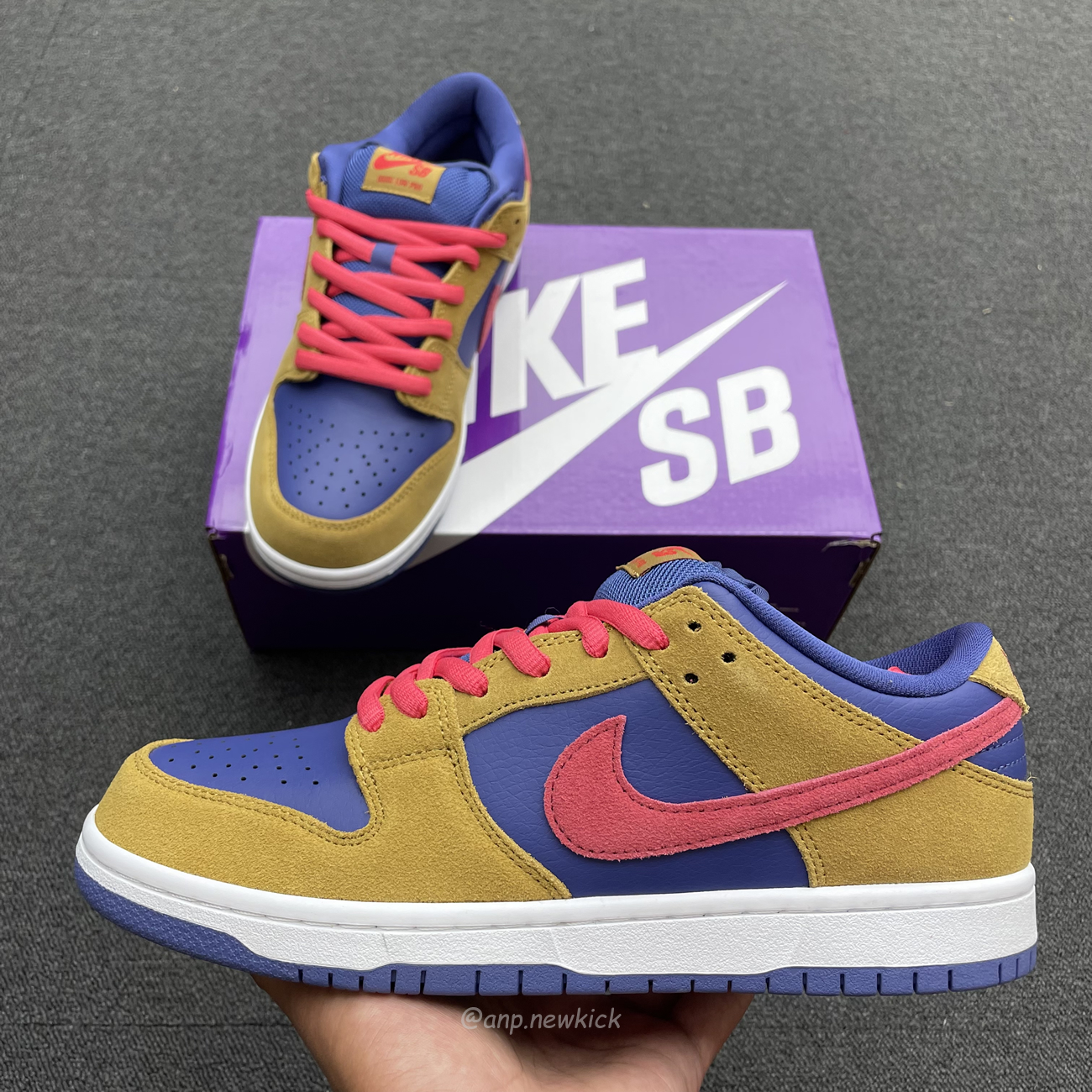 Nike Sb Dunk Low Reverse Papa Bear Bq6817 700 (6) - newkick.org