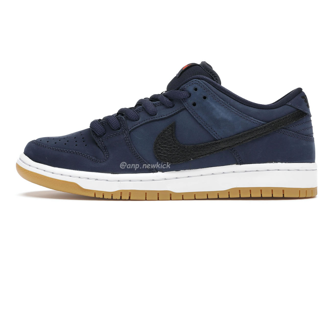 Nike Sb Dunk Low Navy Black Gum Cw7463 401 (1) - newkick.org