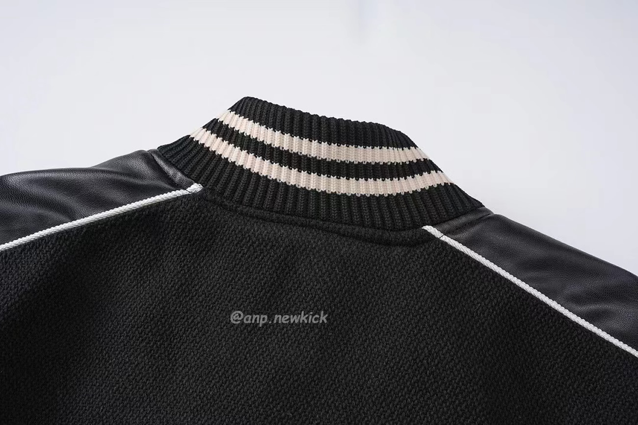 Celine Oversized Wool Teddy Jacket Black (4) - newkick.org