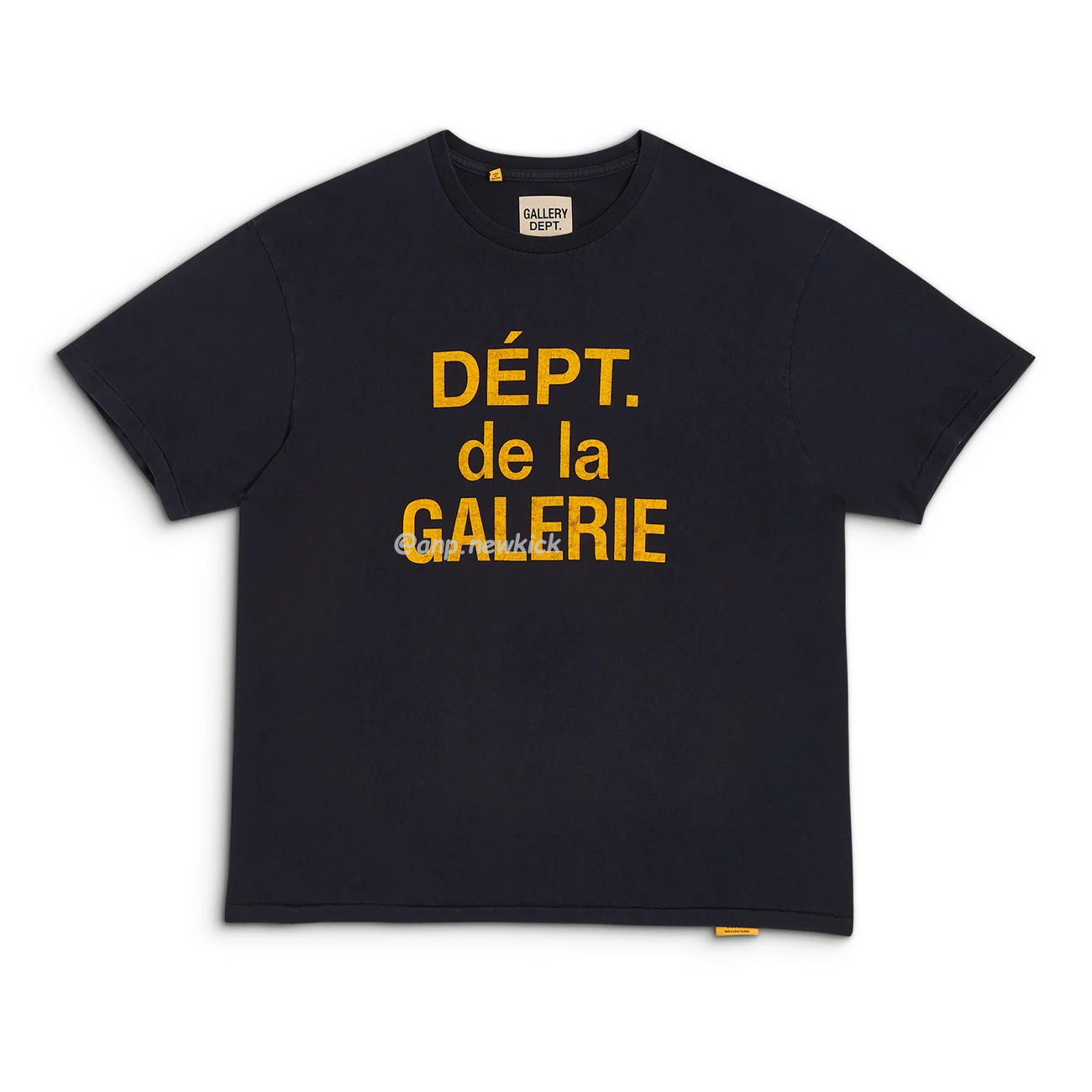 Gallery Dept Logo Print Cotton Jersey T Shirt (1) - newkick.org