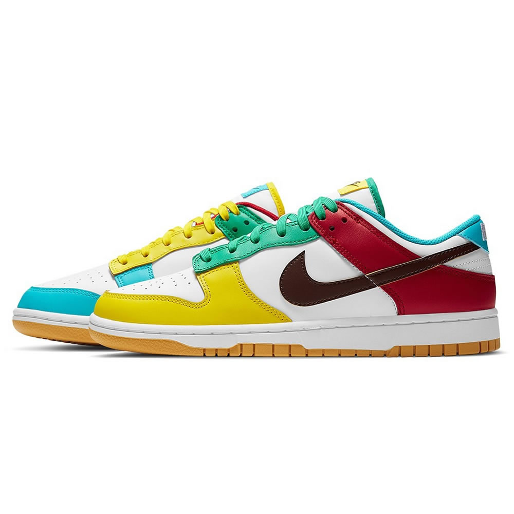 Men Nike Dunk Low Free 99 White (5) - newkick.org