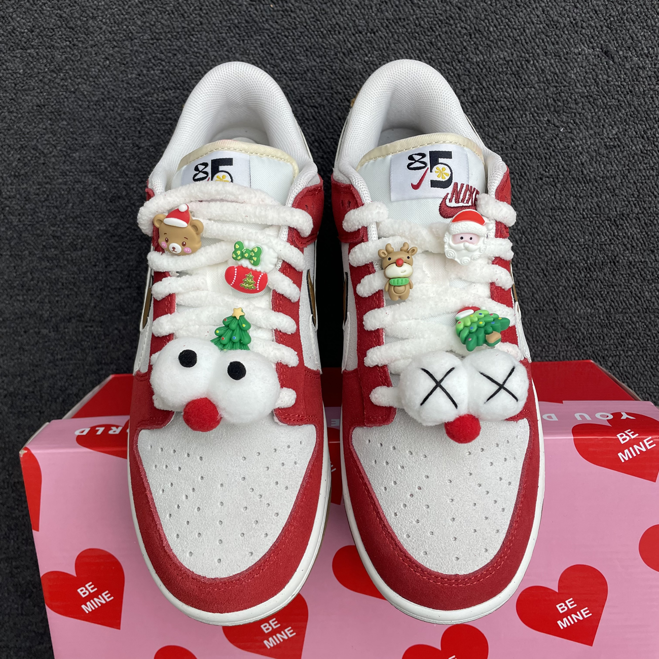 Nike Sb Dunk Low 85 Christmas Red White Brown Do9457 112 (10) - newkick.org