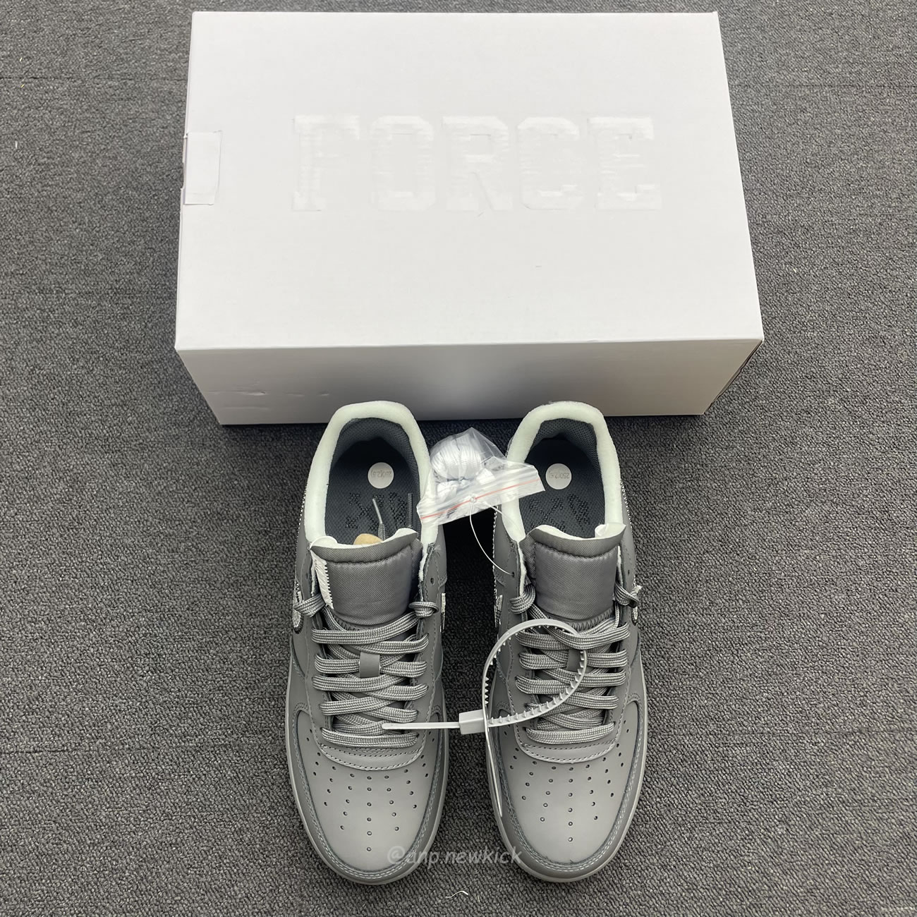 Nike Air Force 1 Low Off White Ghost Grey Dx1419 500 (3) - newkick.org