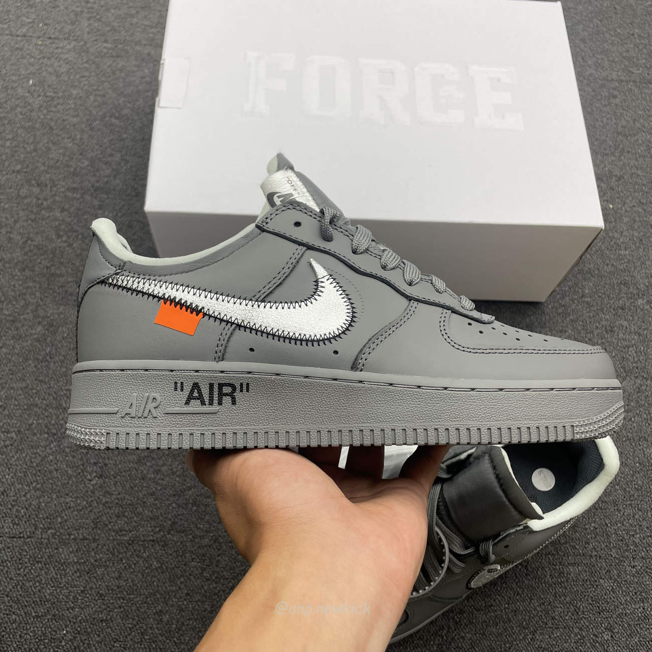 Nike Air Force 1 Low Off White Ghost Grey Dx1419 500 (9) - newkick.org