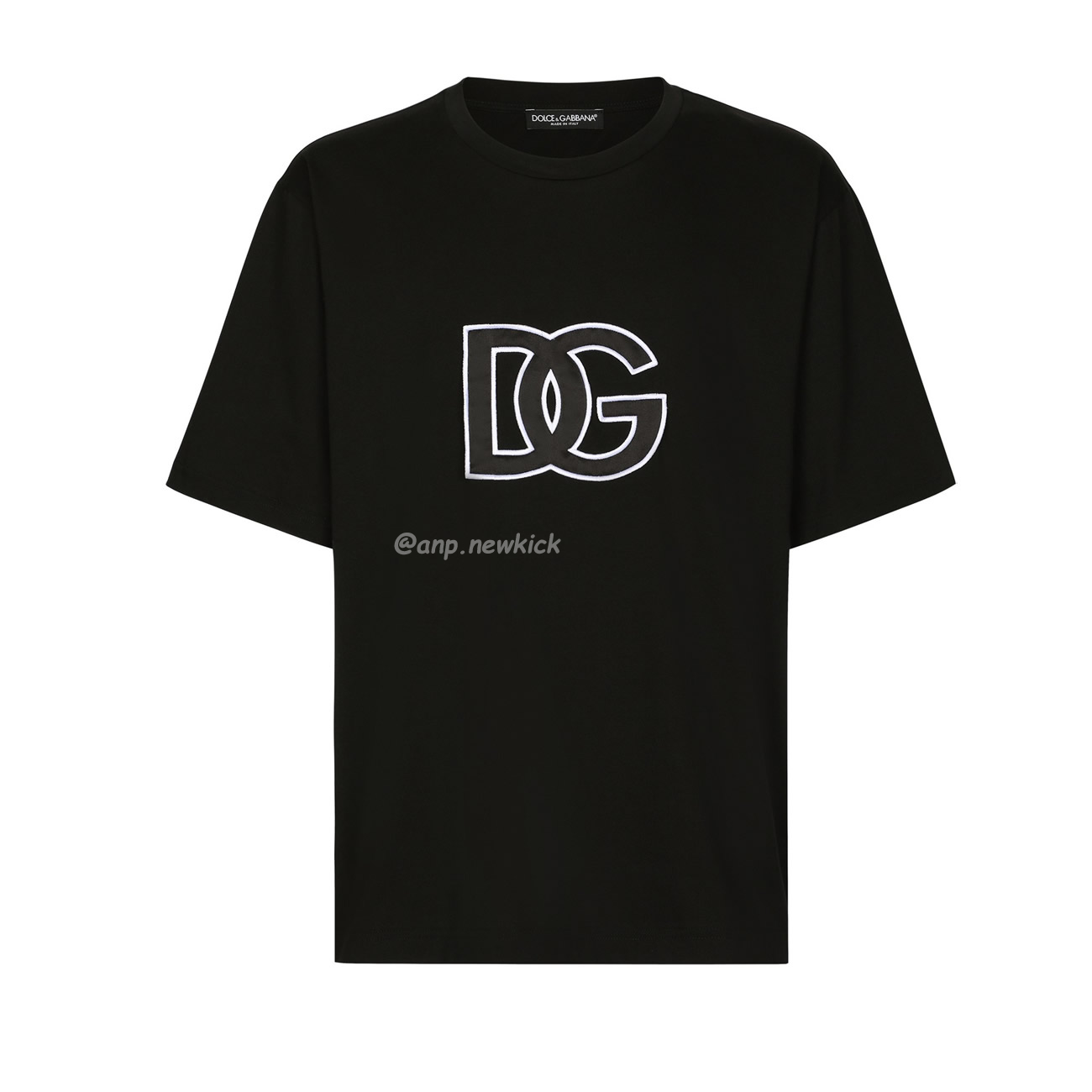 Dolce Gabbana Logo Embossed T Shirt (1) - newkick.org