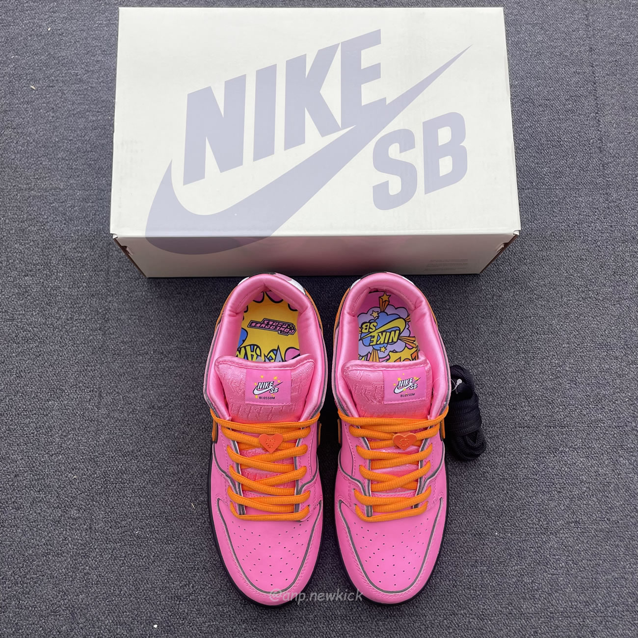 Nike Sb Dunk Low X Powerpuff Girls Blossom Fd2631 600 (7) - newkick.org