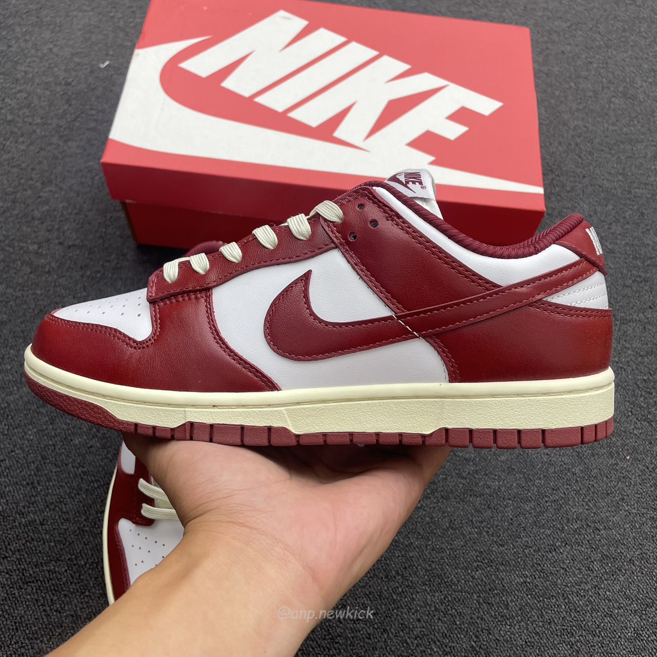 Nike Dunk Low Prm Vintage Team Red Fj4555 100 (2) - newkick.org