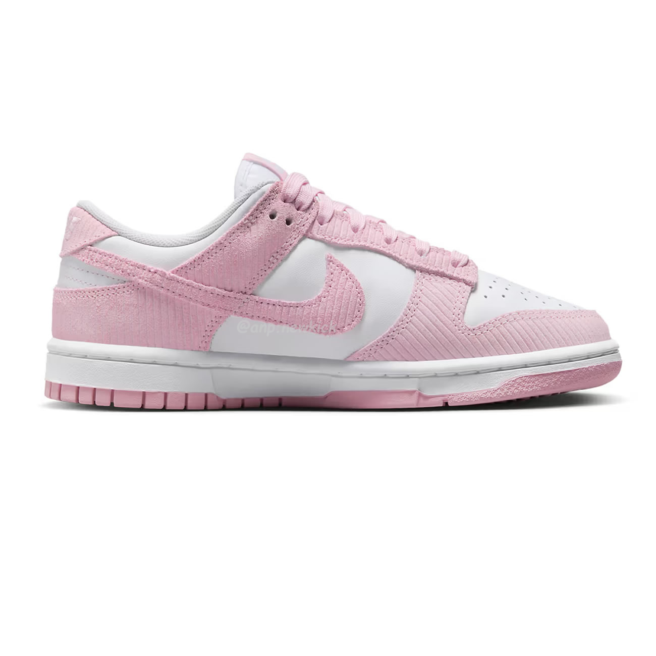 Nike Dunk Low Pink Corduroy Fn7167 100 (10) - newkick.org