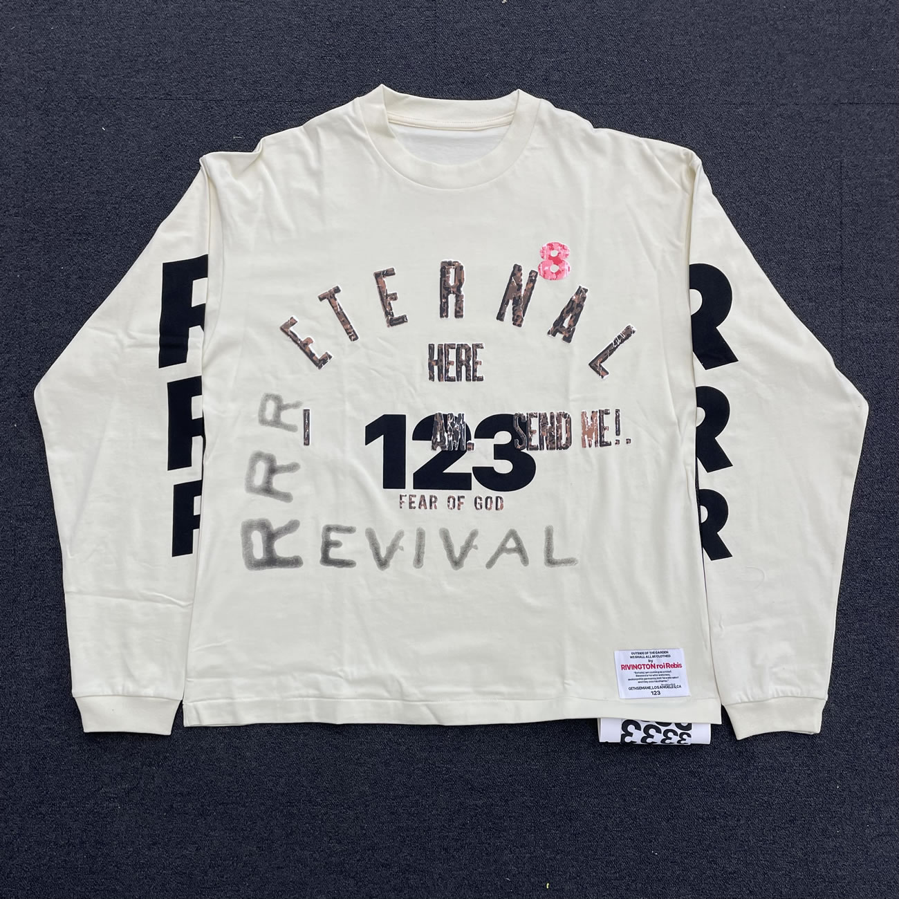 Fear Of God X Rrr123 Revival Ls T Shirt Ivory Fw22 (4) - newkick.org