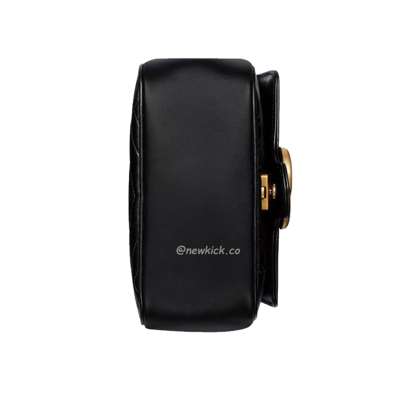 Gucci Gg Marmont Mini Shoulder Bag Matelasse Chevron Black (8) - newkick.org