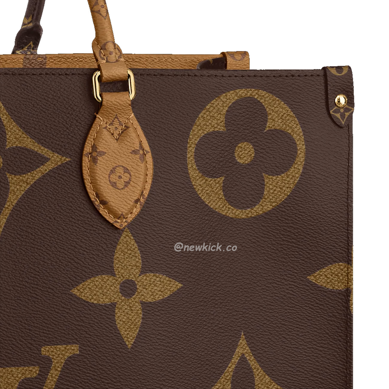 Louis Vuitton Onthego Cloth Tote Brown M45320 (9) - newkick.org