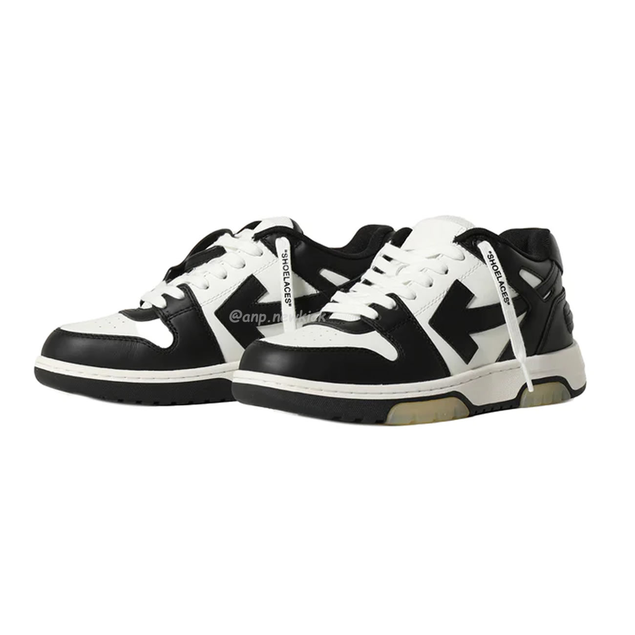 Off White Out Of Office Ooo Low Tops White Black White (4) - newkick.org