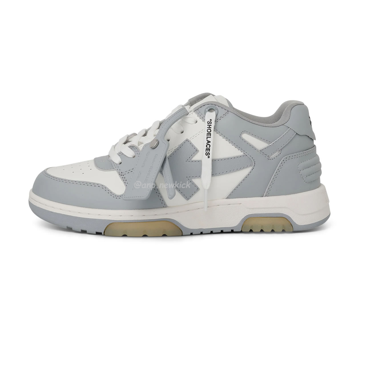 Off White Out Of Office Calf Leather White Grey Omia189c99 Lea007 0109 (1) - newkick.org