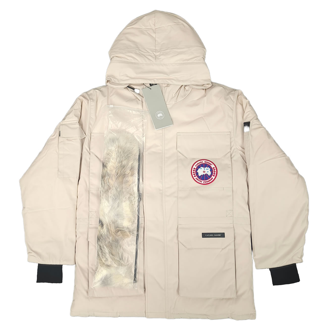 Canada Goose Expedition Logo Pbi Patch Parka Coat (8) - newkick.org