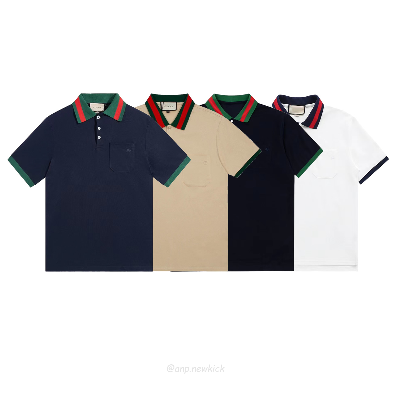 Gucci Gg Collar Polo Shirt (1) - newkick.org