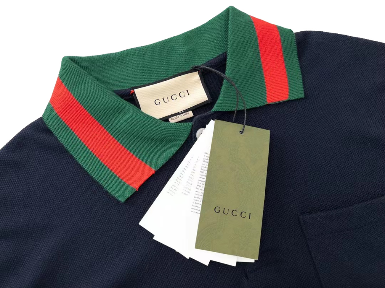 Gucci Gg Collar Polo Shirt (25) - newkick.org