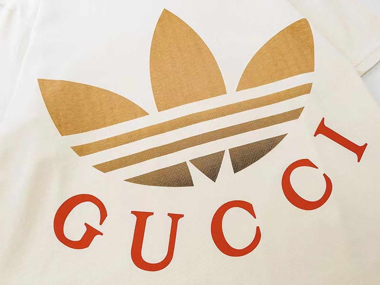 Gucci X Adidas Cotton Jersey T Shirt (3) - newkick.org
