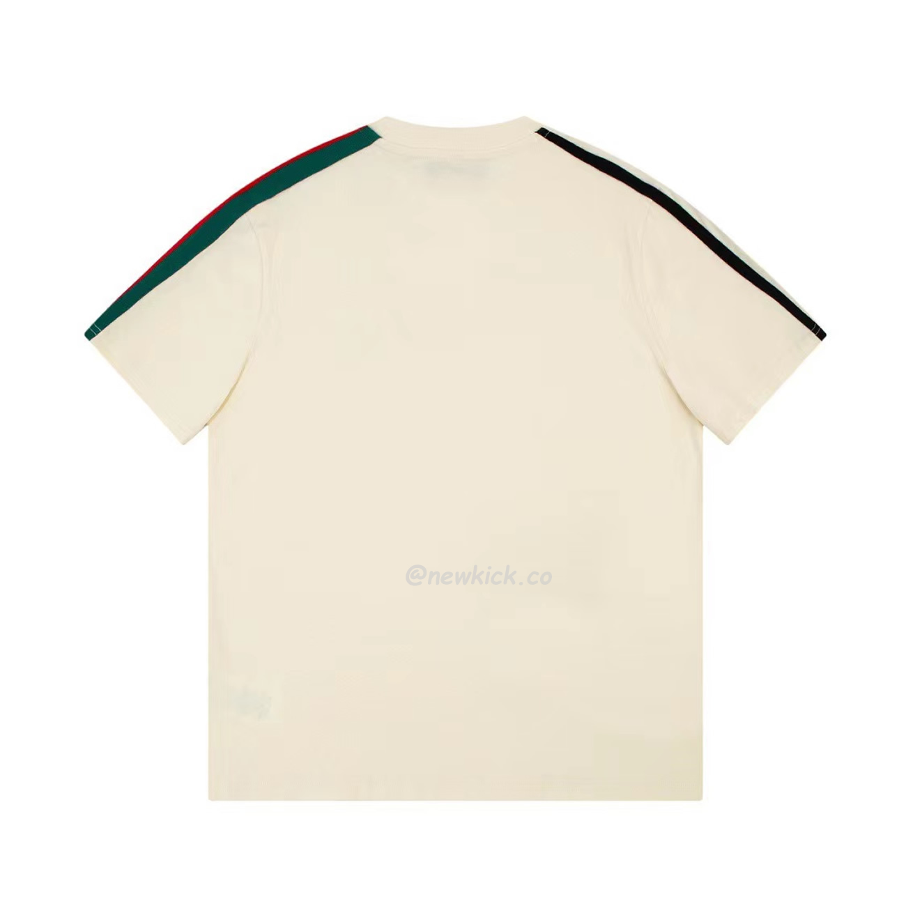 Gucci X Adidas Trefoil Print T Shirt Off White Ss22 (6) - newkick.org