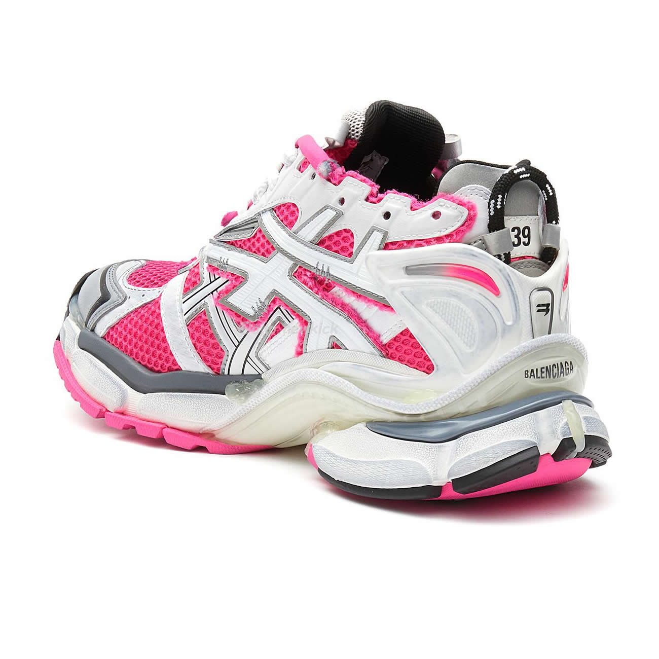 Balenciaga Runner Panelled Pink Sneakers (4) - newkick.org
