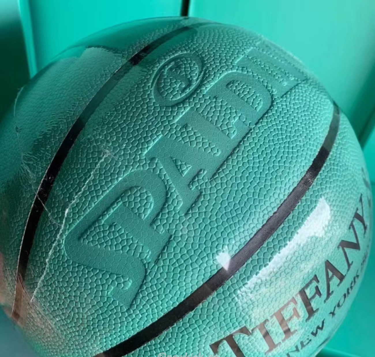 Tiffany X Cat Street X Spalding Basketball Tiffany Blue (8) - newkick.org