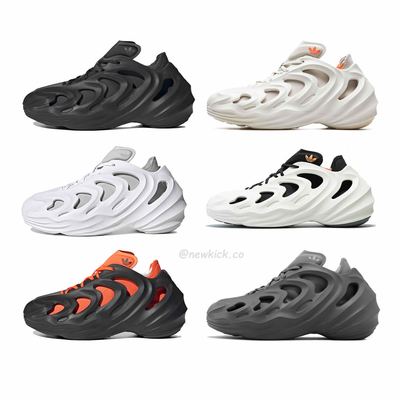 Adidas Adifom Q Wonder White Core Black Orange Grey (1) - newkick.org