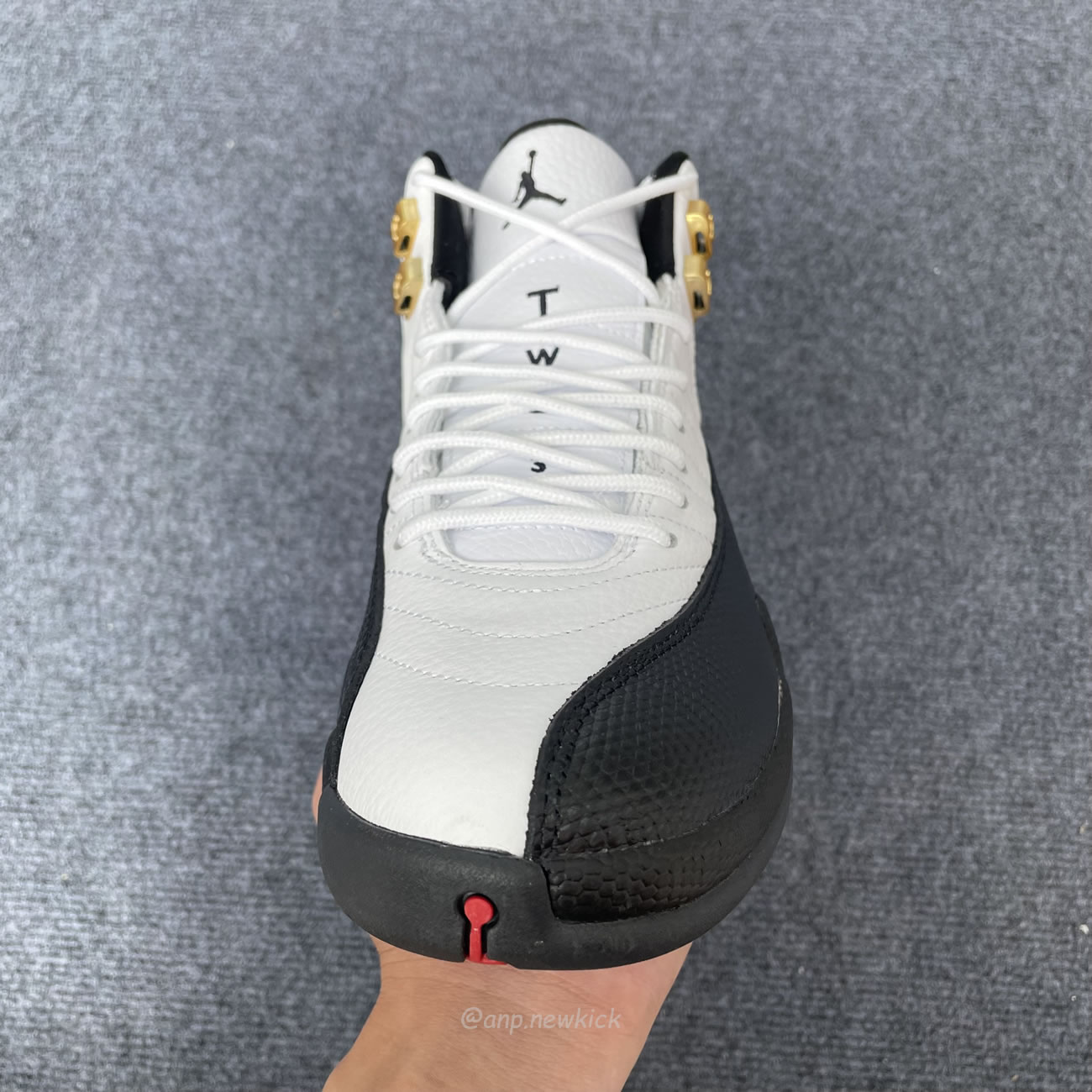 Air Jordan 12 Retro Taxi White Gold 130690 125 (10) - newkick.org