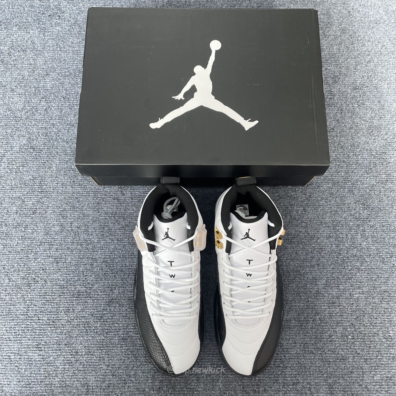 Air Jordan 12 Retro Taxi White Gold 130690 125 (14) - newkick.org