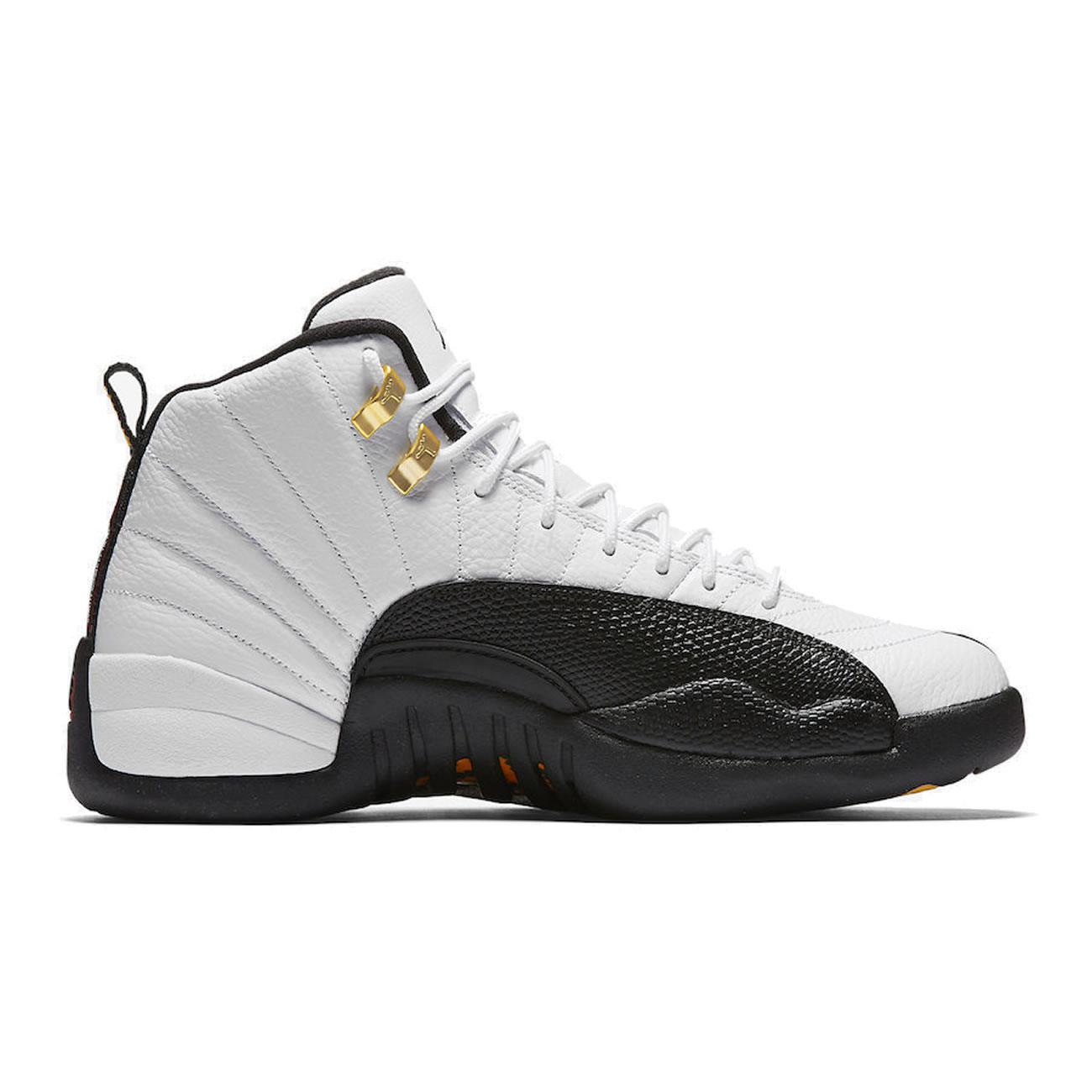 Air Jordan 12 Retro Taxi White Gold 130690 125 (3) - newkick.org