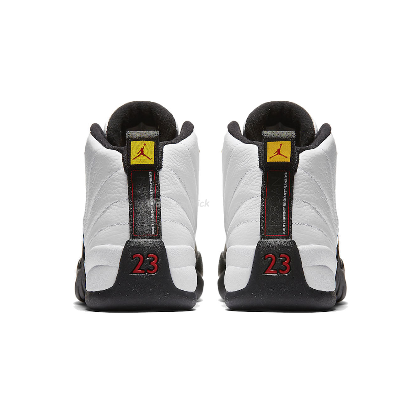 Air Jordan 12 Retro Taxi White Gold 130690 125 (4) - newkick.org