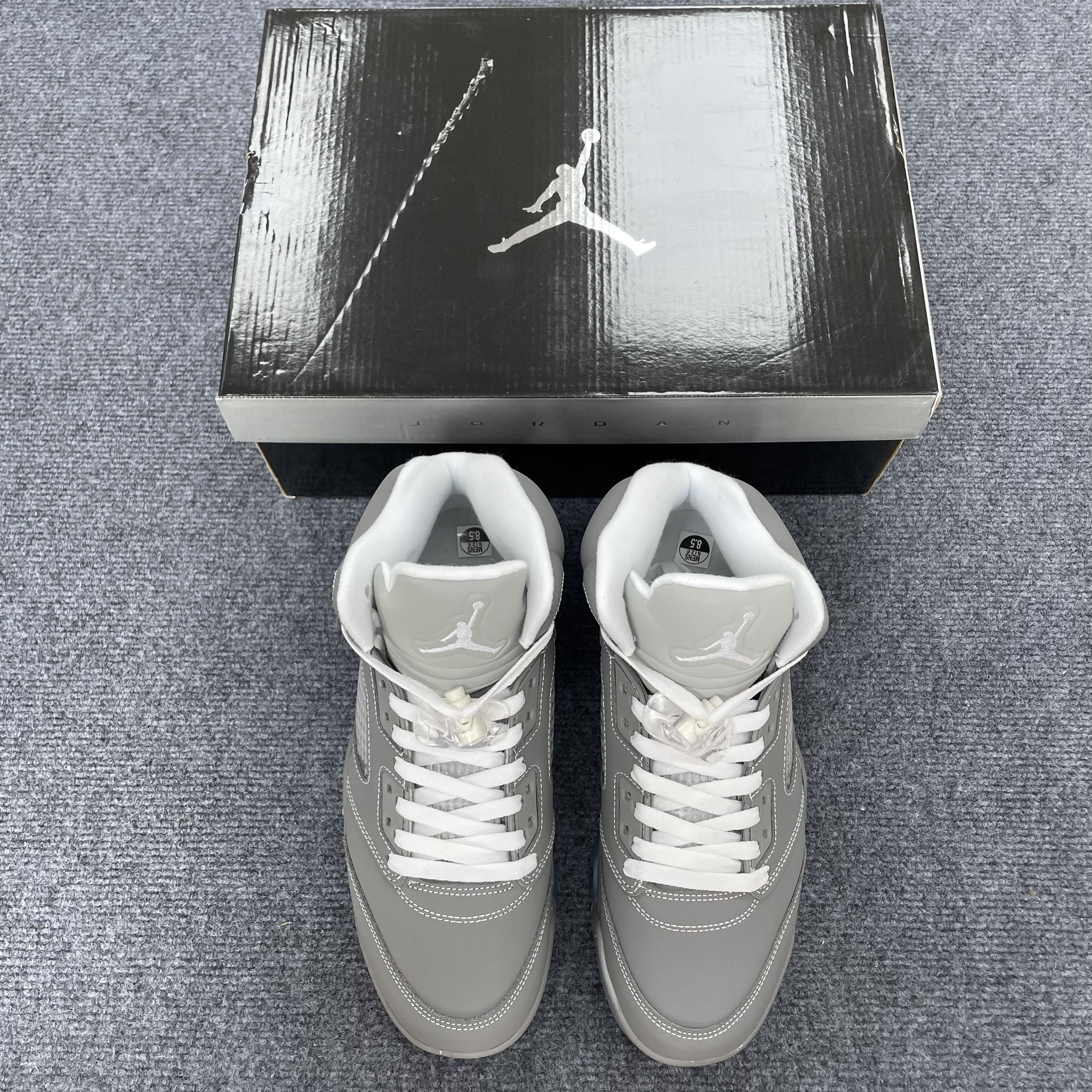 Air Jordan 5 Retro Wolf Grey 136027 005 (5) - newkick.org