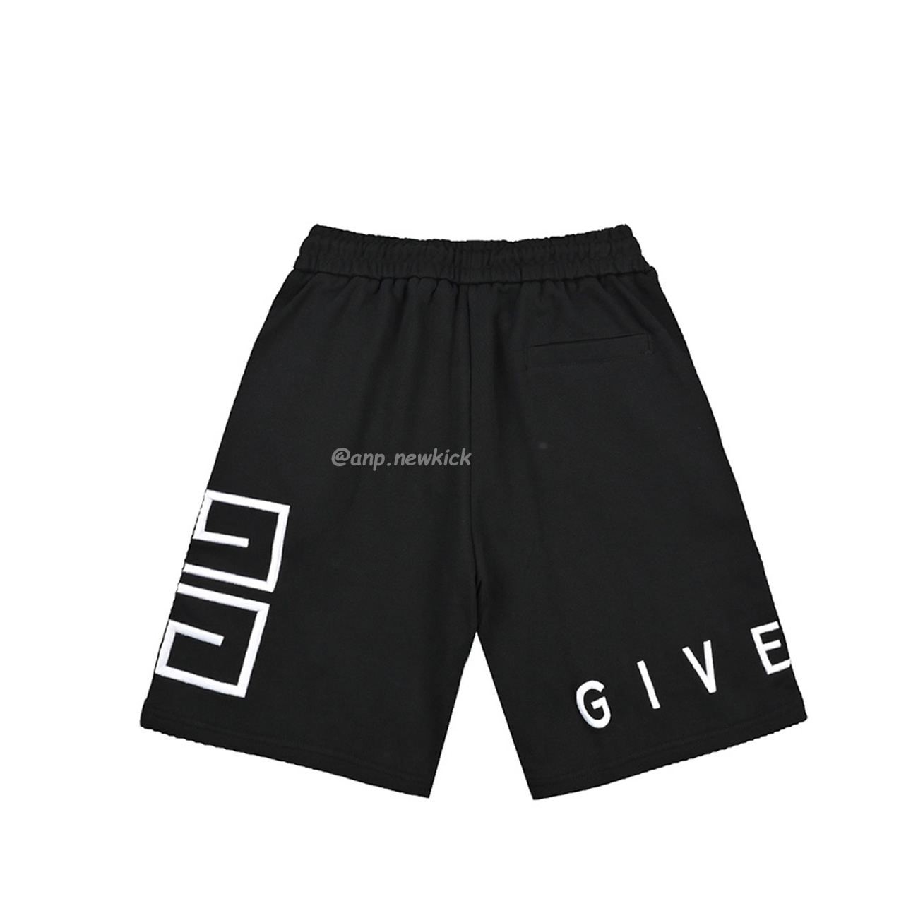 Givenchy 24fw4g Checkered Embroidered Shorts (6) - newkick.org