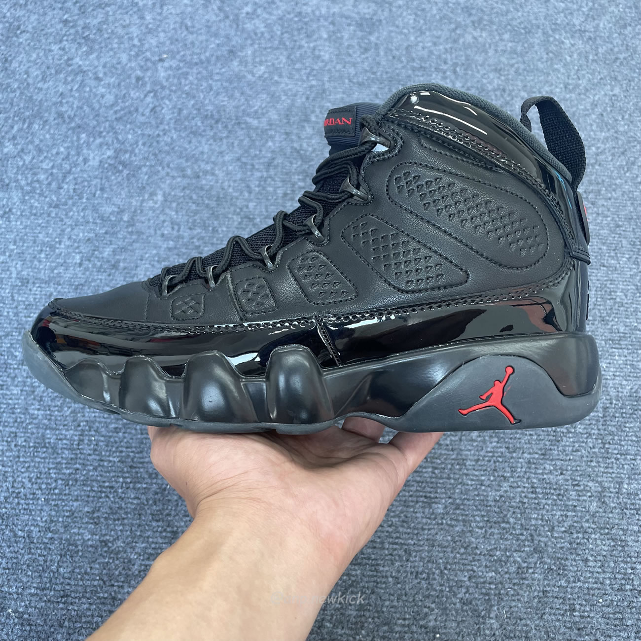 Air Jordan 9 Retro Bred Patent 302370 014 (8) - newkick.org