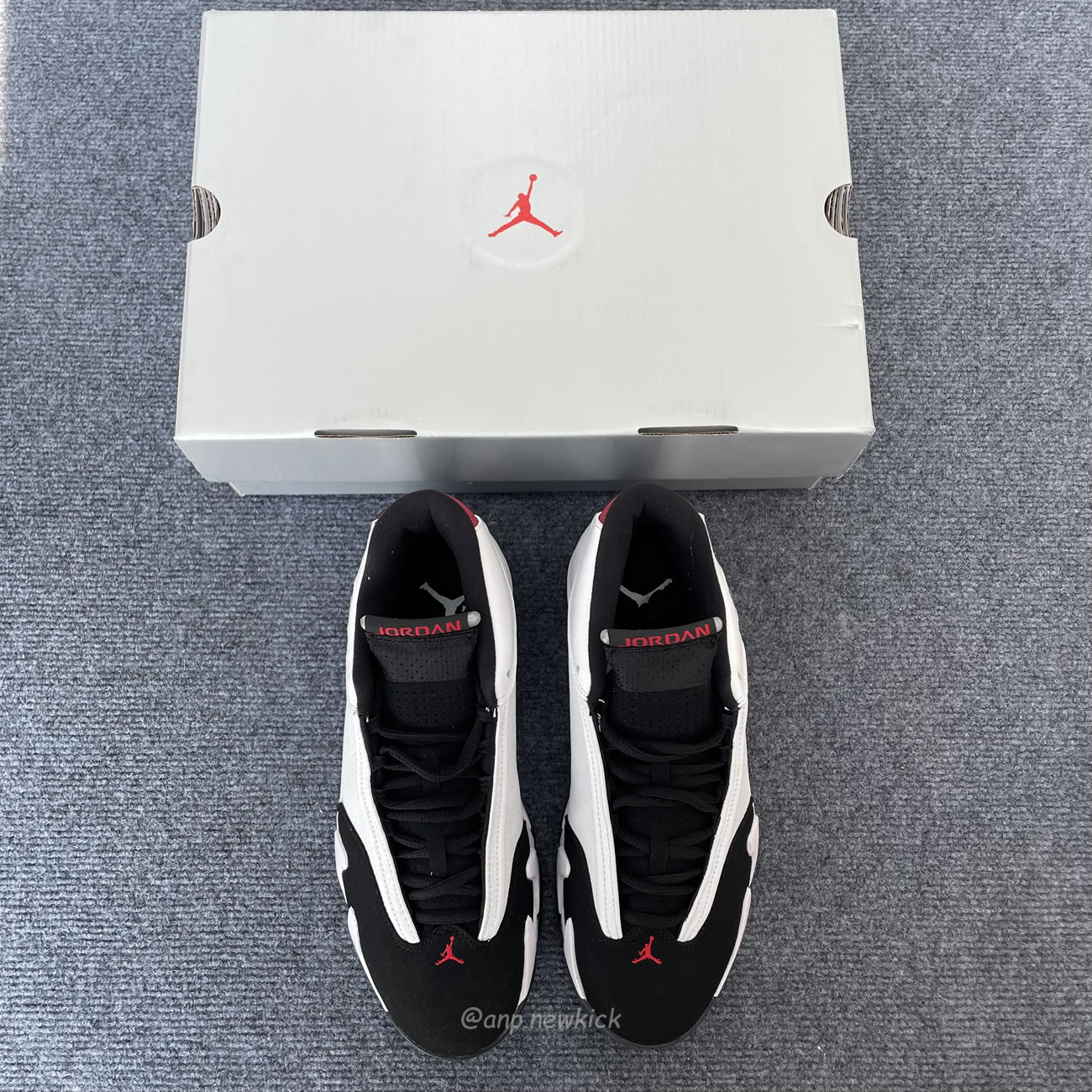 Air Jordan 14 Retro Black Toe 2024 487471 160 (4) - newkick.org