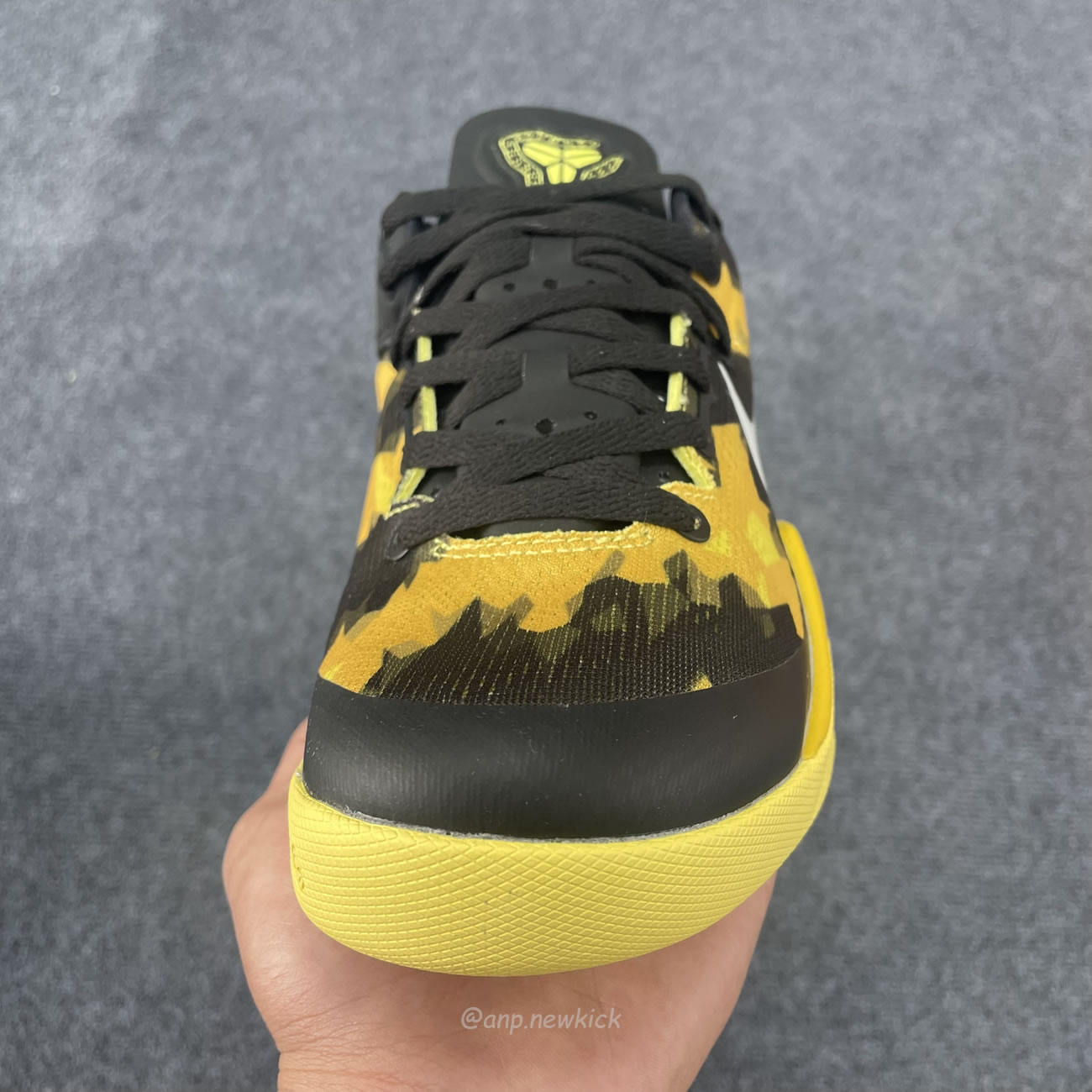 Nike Kobe 8 Xdr Black Yellow 555286‑077 (6) - newkick.org