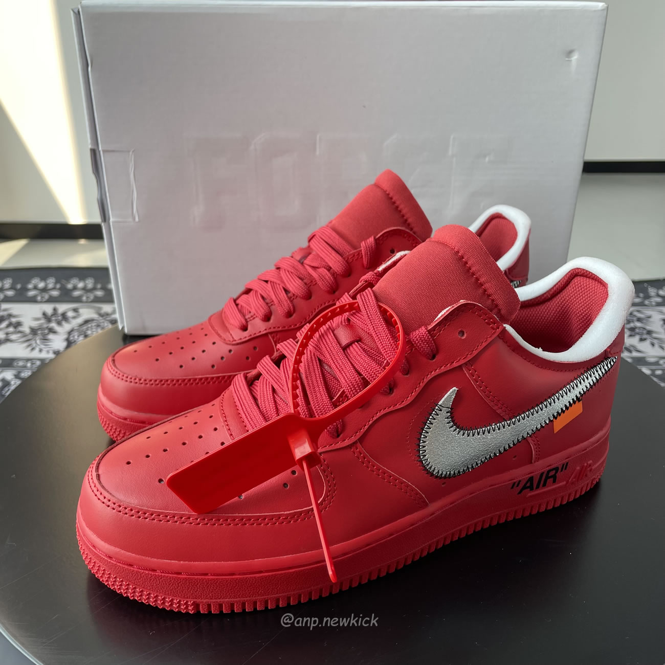 Nike Air Force 1 Low Off White Red Ao4297 600 (2) - newkick.org