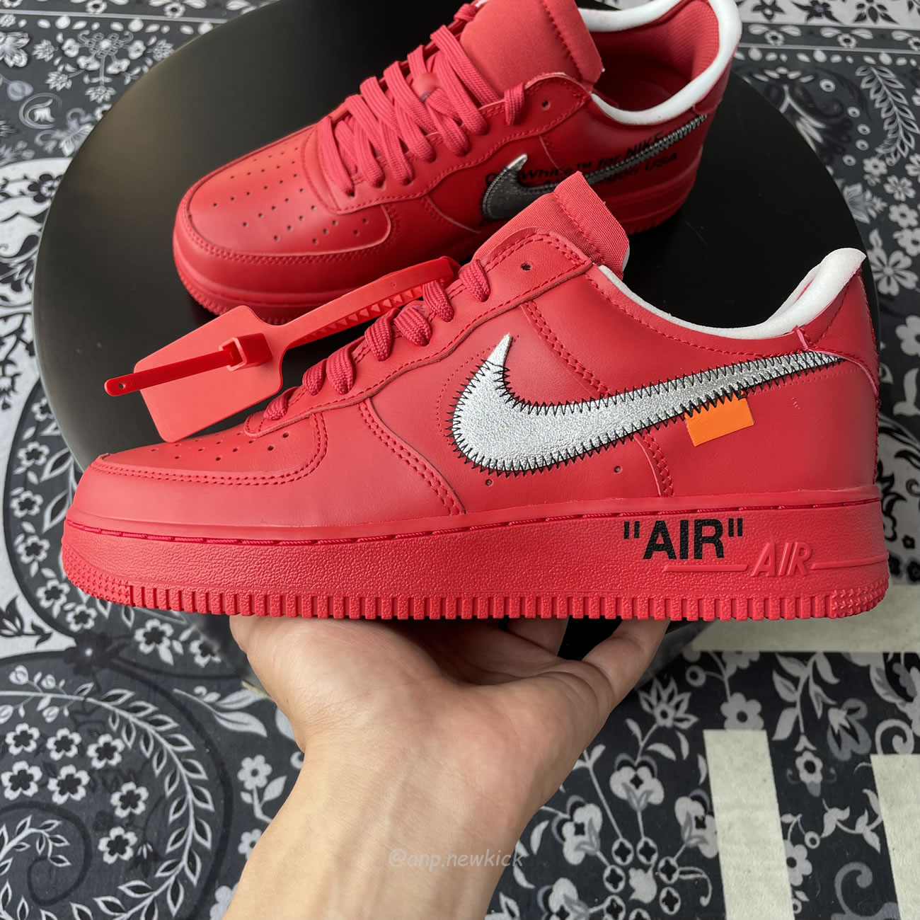 Nike Air Force 1 Low Off White Red Ao4297 600 (6) - newkick.org