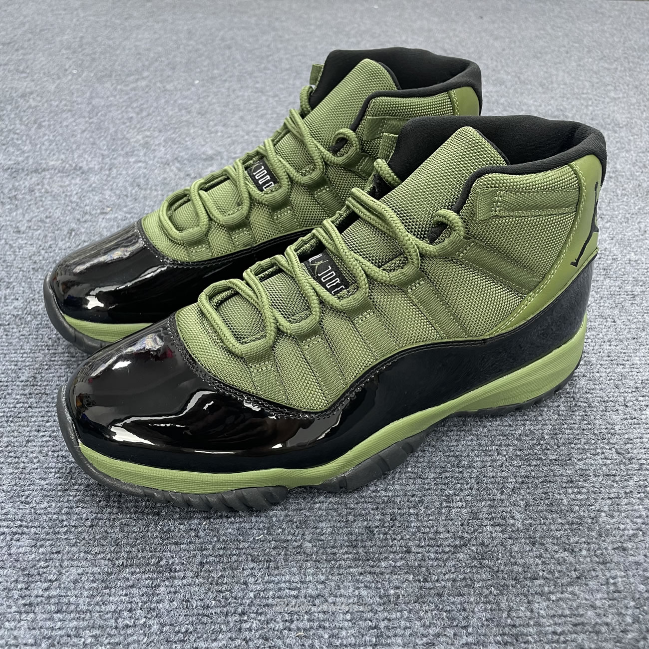 Air Jordan 11 Retro Army Green Black Ct8012 300 (8) - newkick.org