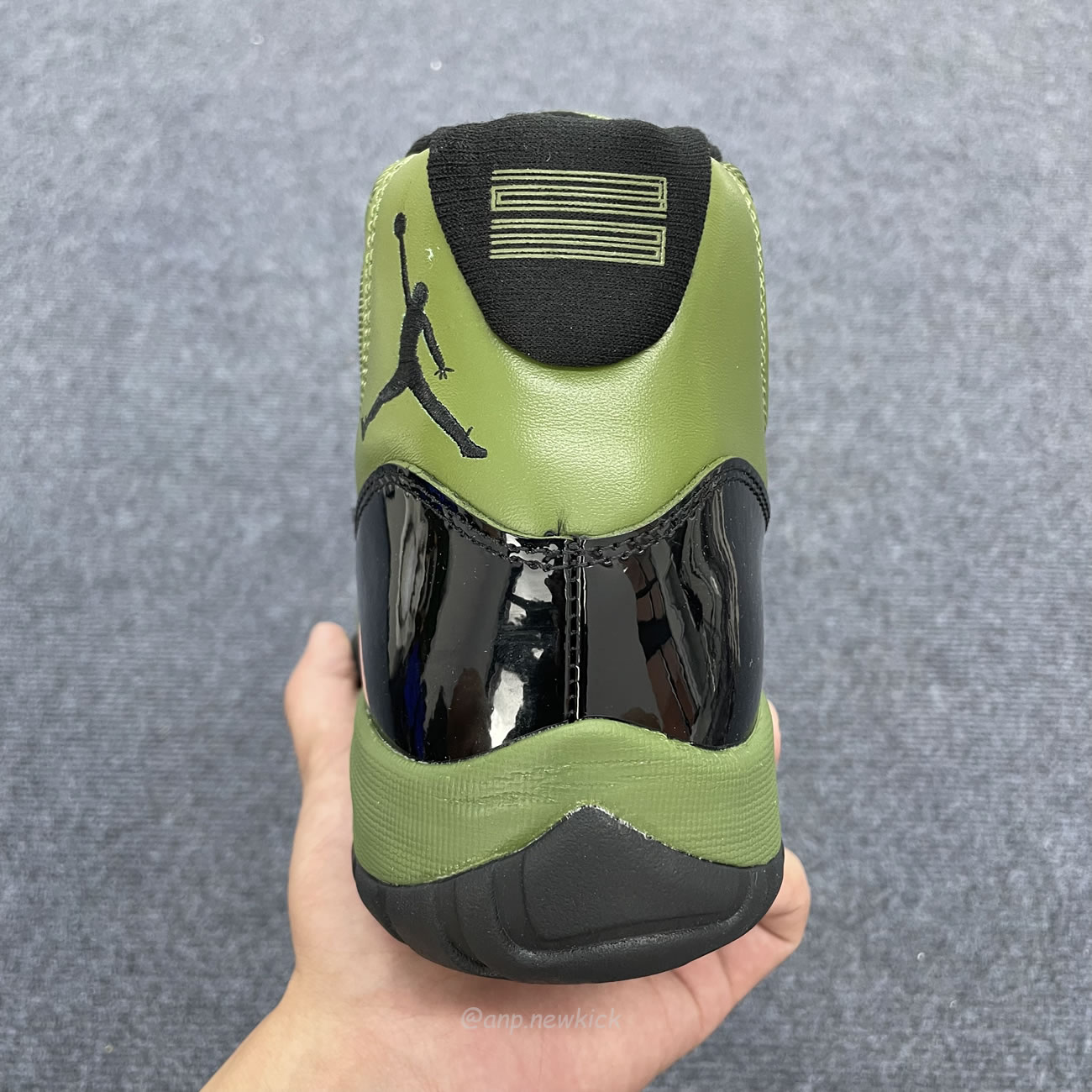 Air Jordan 11 Retro Army Green Black Ct8012 300 (9) - newkick.org