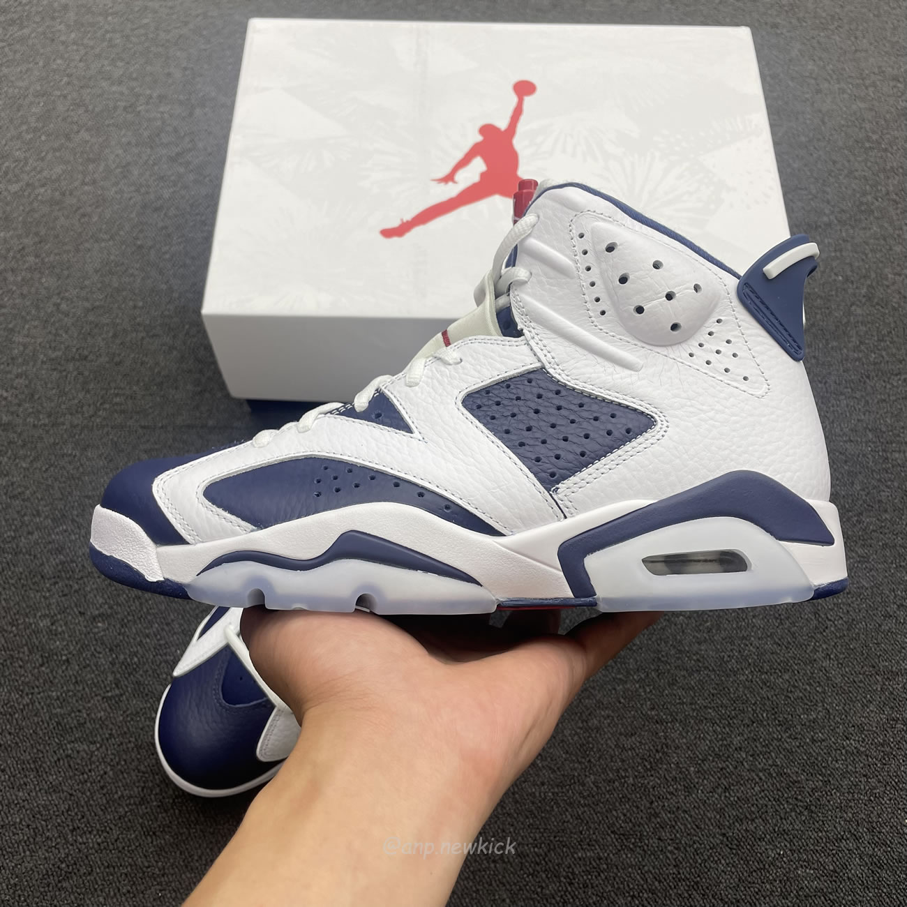 Air Jordan 6 Retro White Navy Red Ct8529 164 (7) - newkick.org