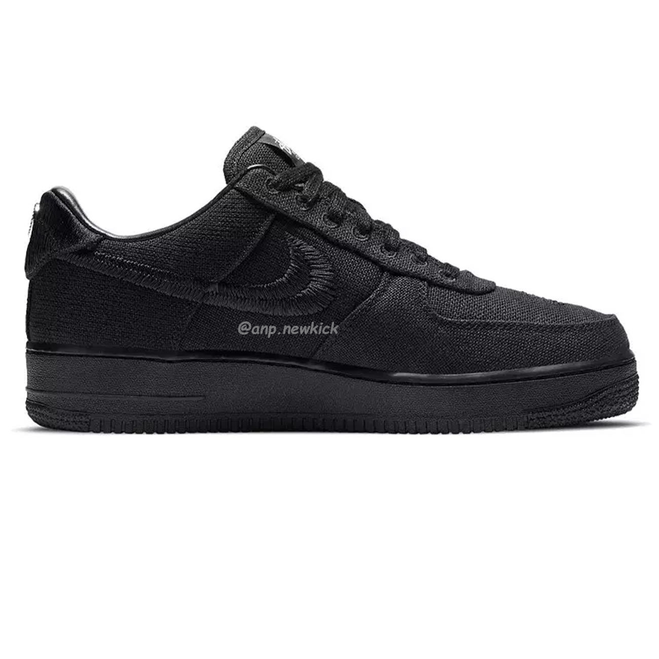 Nike Air Force 1 Low Stussy Black Cz9084 001 (8) - newkick.org