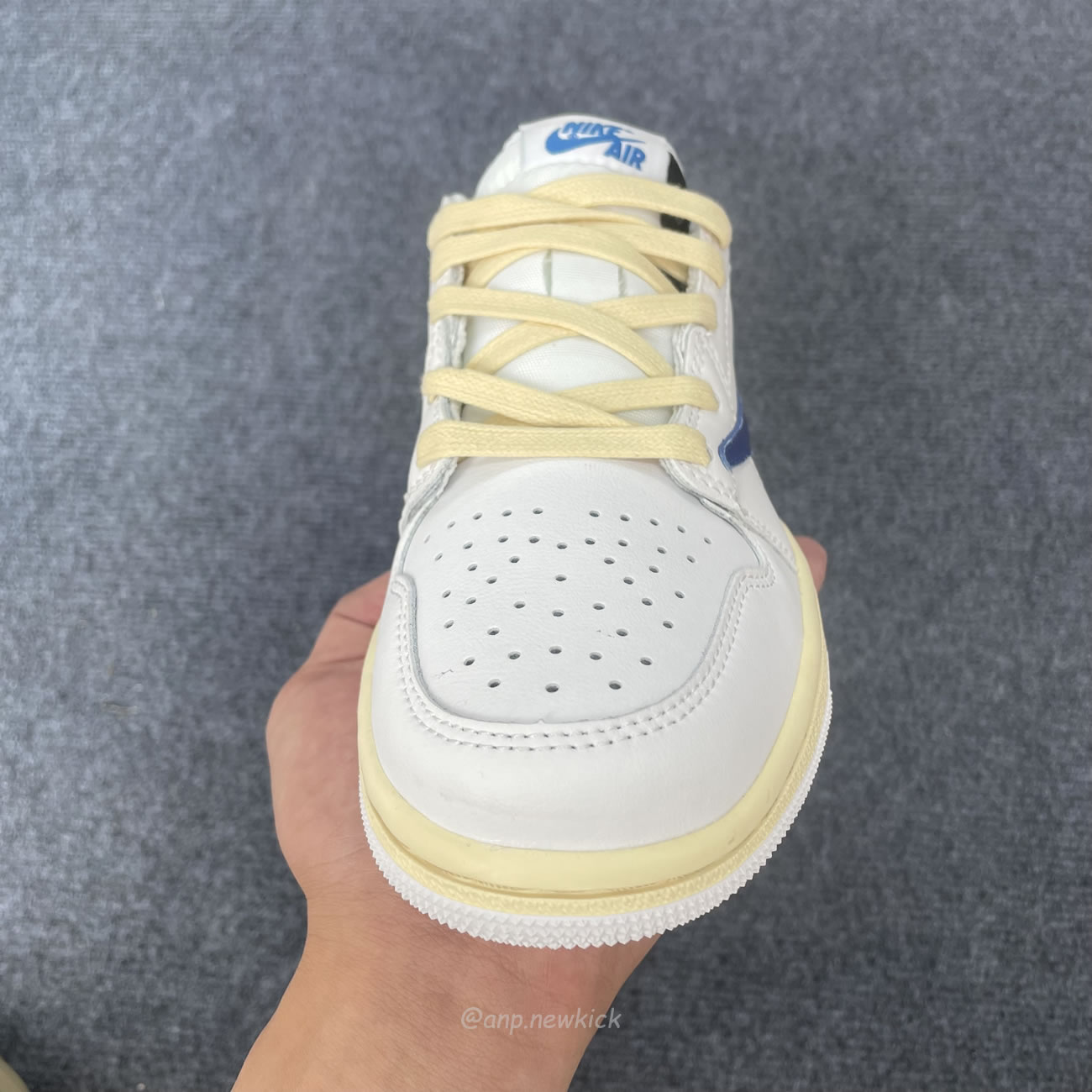 Travis Scott X Fragment Design X Air Jordan 1 Low White Blue Dh68369 186 (8) - newkick.org