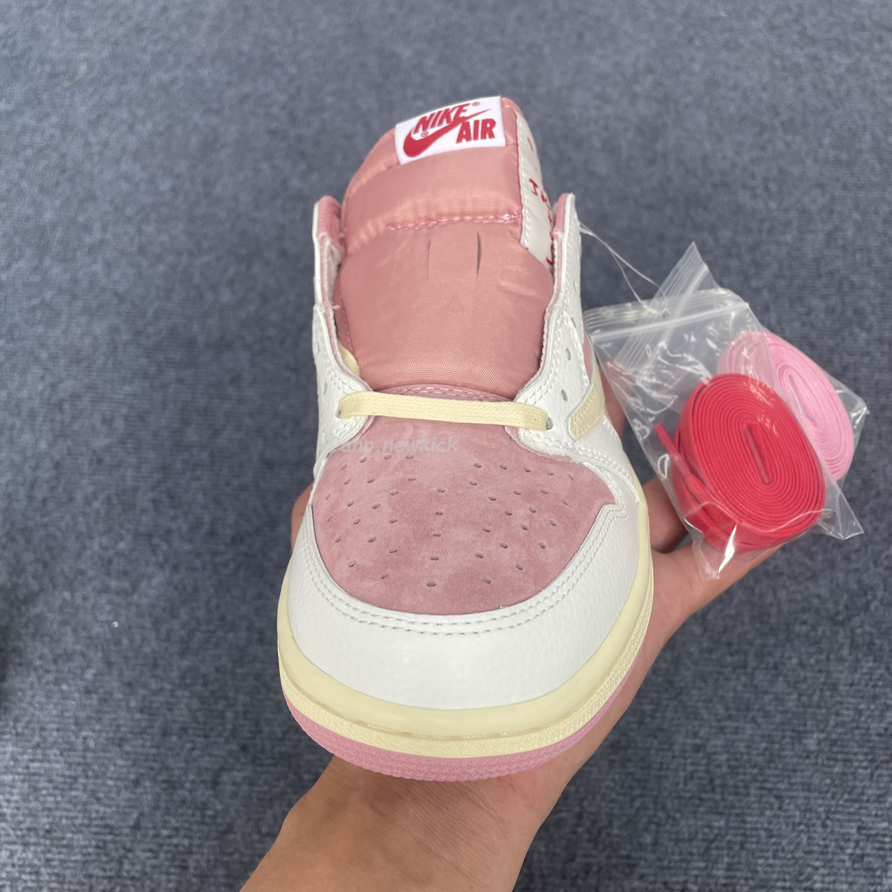 Air Jordan 1 Retro Low Og Sp Travis Scott Sail Shy Pink Dm7866 106 (14) - newkick.org