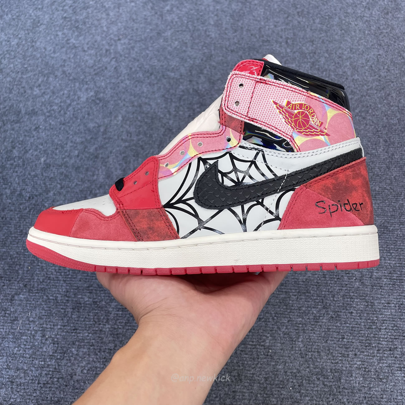 Air Jordan 1 High Og Spider Man Dv1748 601 1 (2) - newkick.org