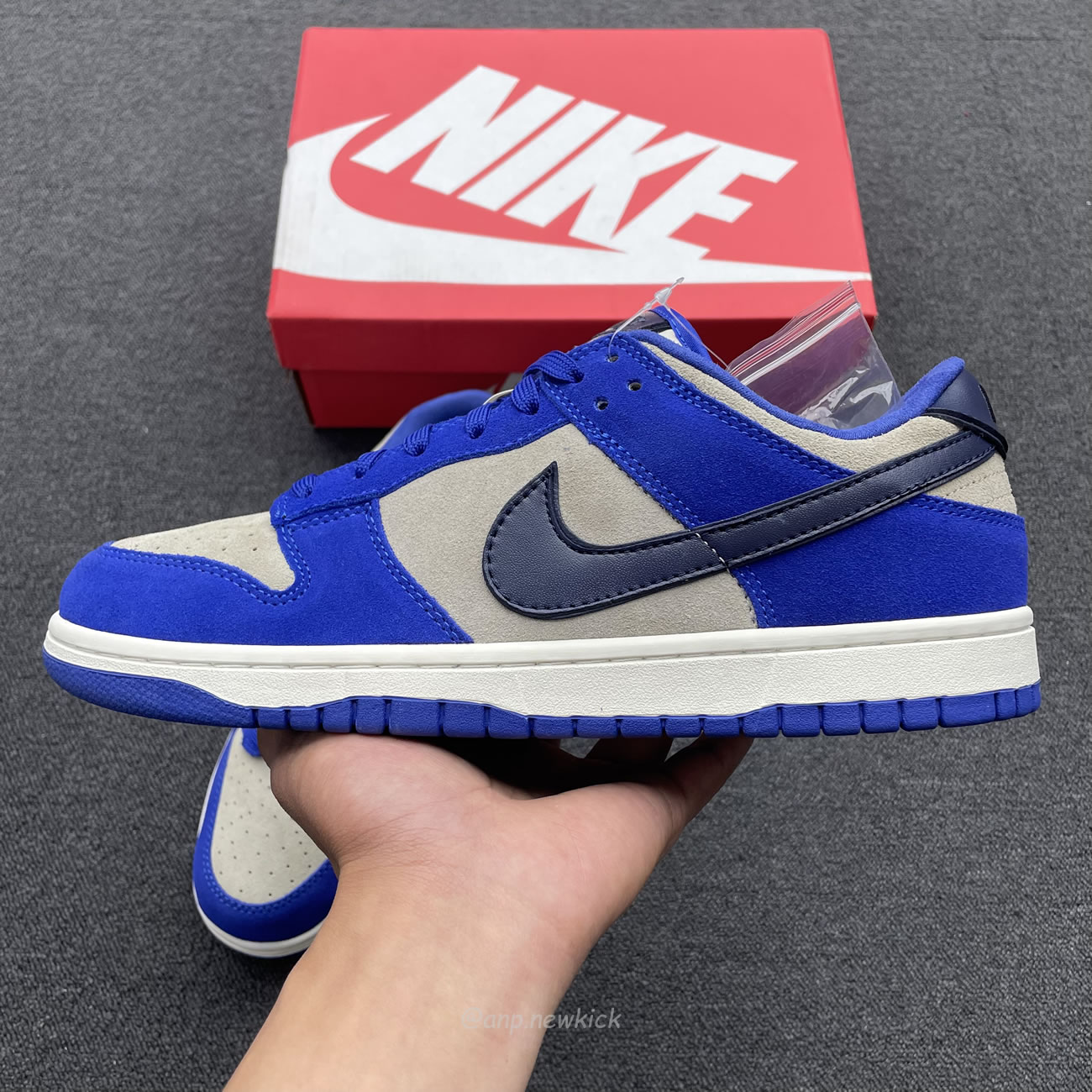 Nike Dunk Low Lx Blue Suede Womens Dv7411 400 (14) - newkick.org