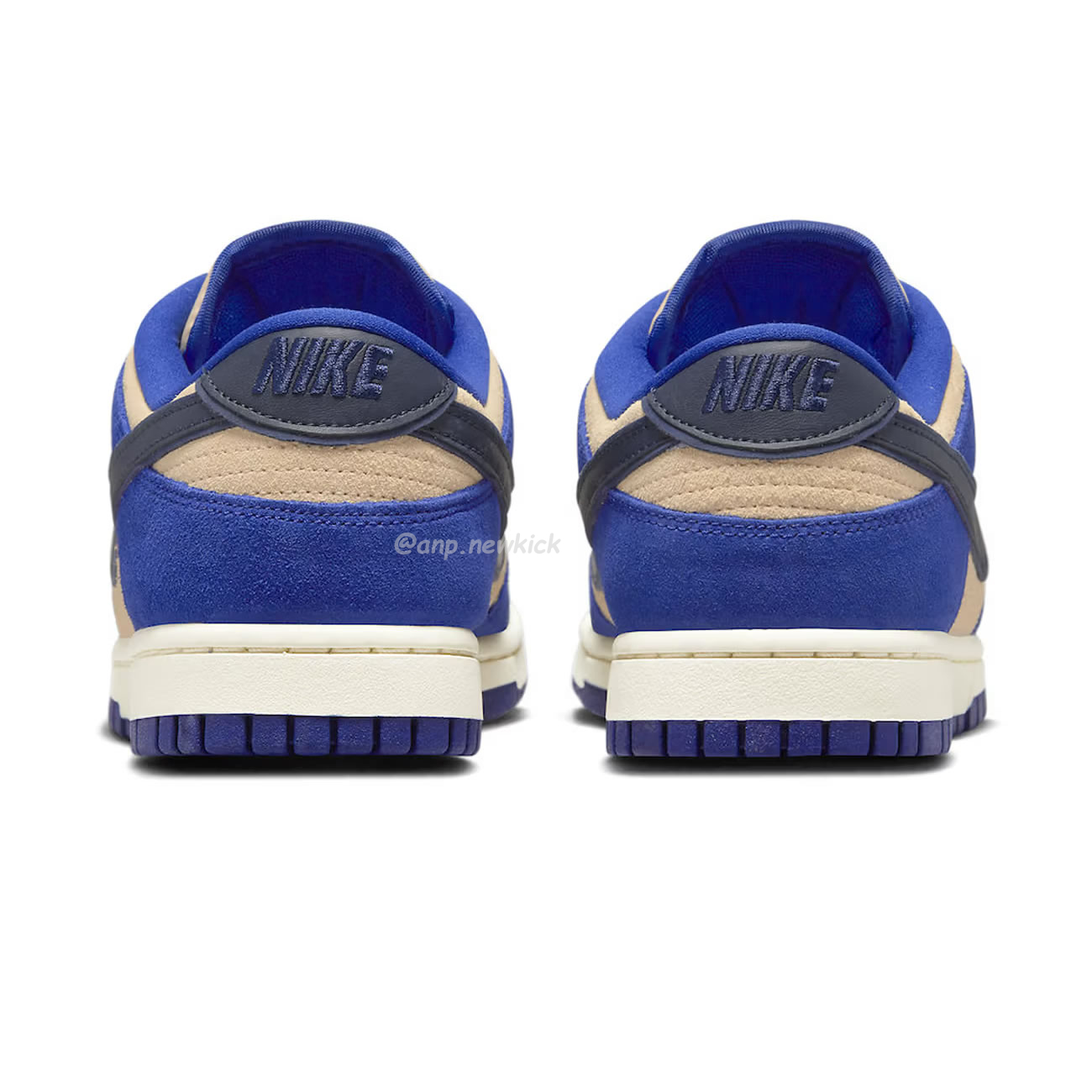 Nike Dunk Low Lx Blue Suede Womens Dv7411 400 (2) - newkick.org
