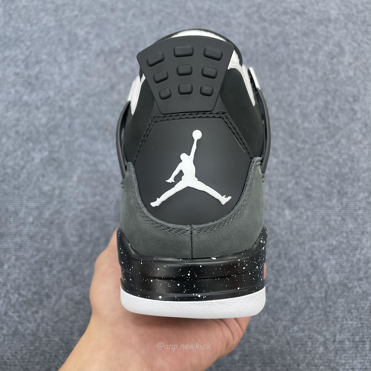 Air Jordan 4 Retro Fear Black Grey Fq8138 002 (4) - newkick.org