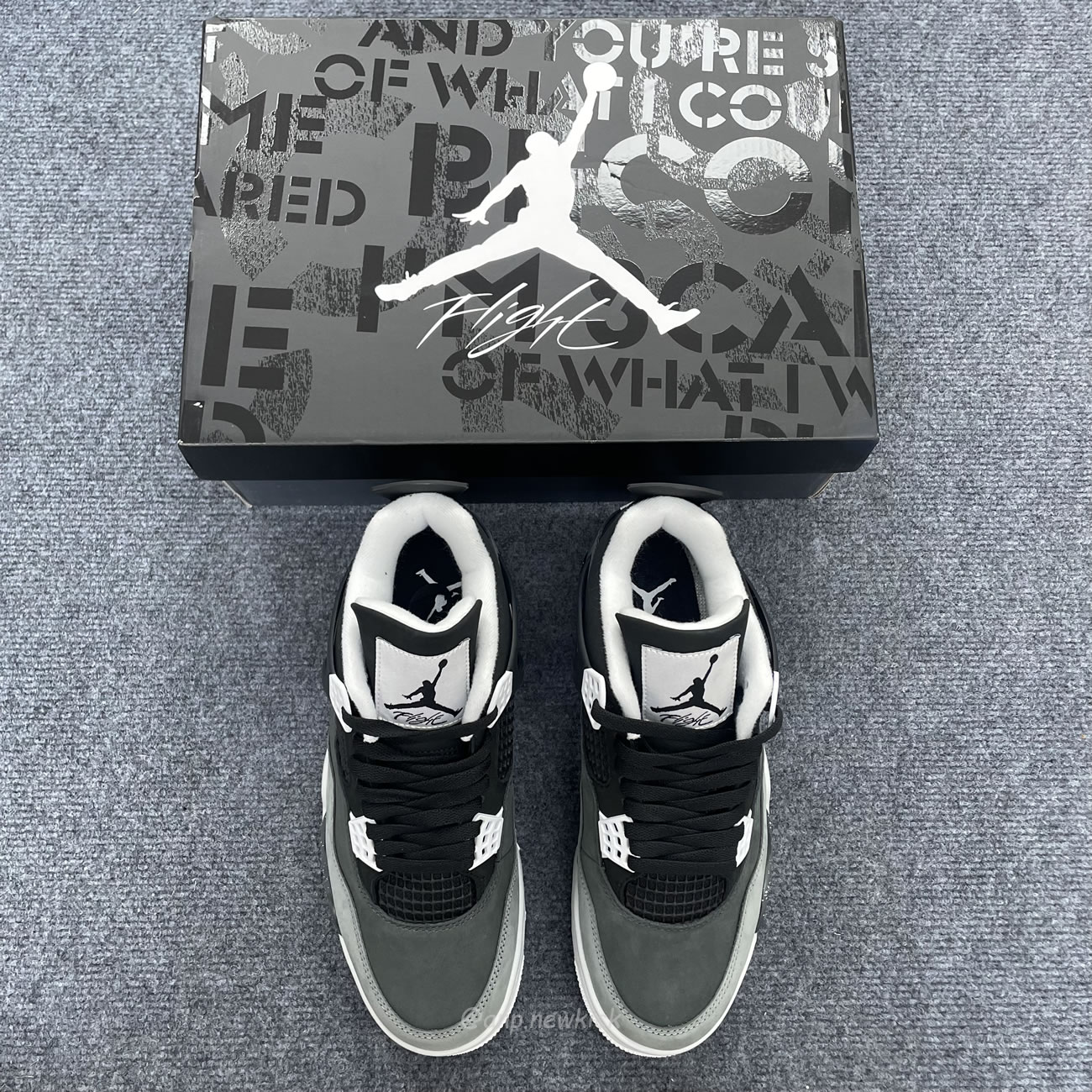 Air Jordan 4 Retro Fear Black Grey Fq8138 002 (8) - newkick.org