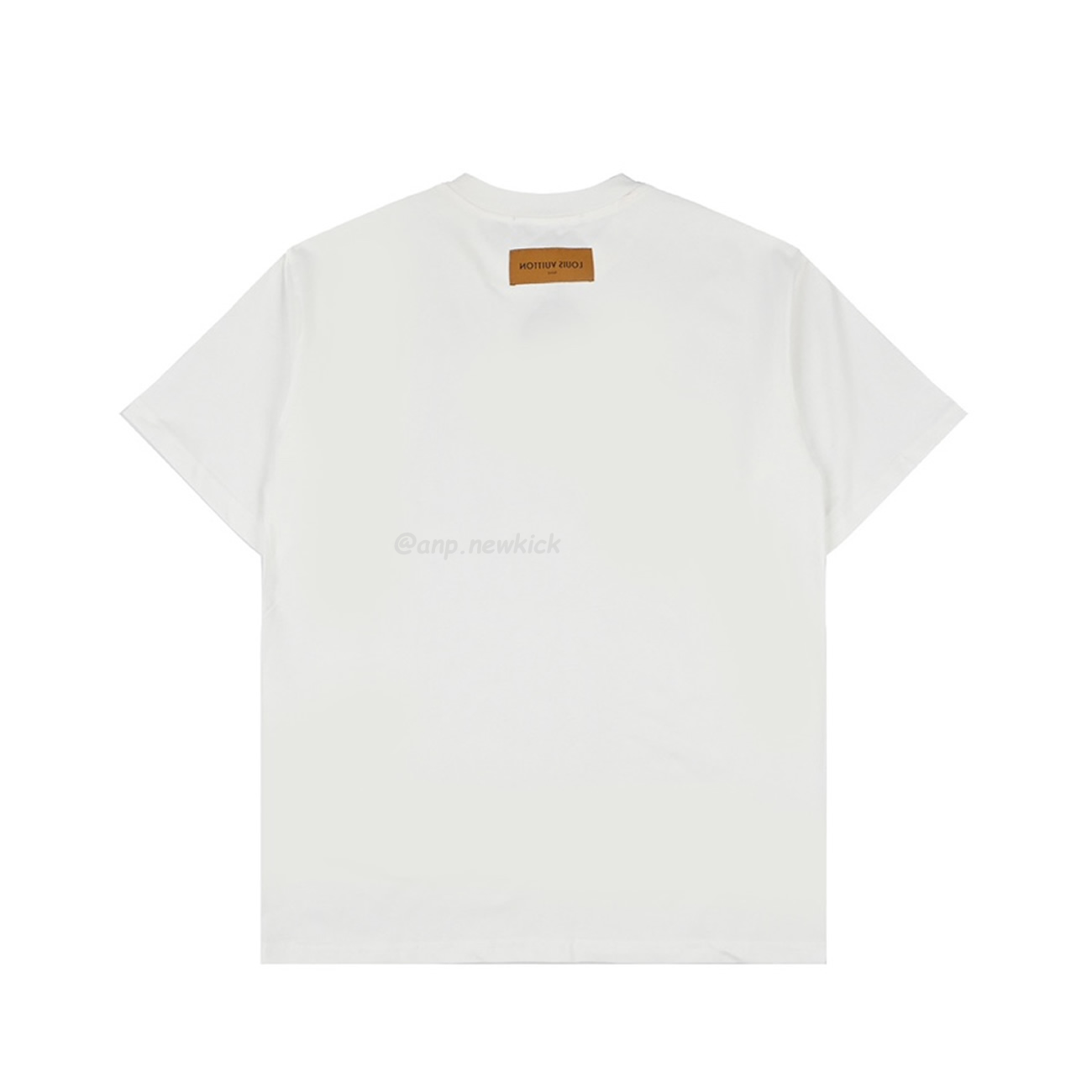 Louis Vuitton Geometric Curve Neon Printed Short Sleeved T Shirt (10) - newkick.org