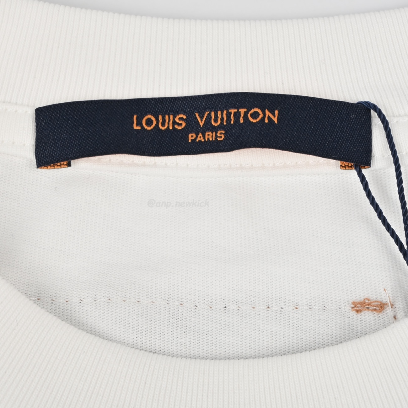 Louis Vuitton Geometric Curve Neon Printed Short Sleeved T Shirt (6) - newkick.org